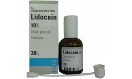 Tê xịt Lidocain 10%