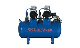 Máy nén khí không dầu 3 ghế máy DYM SKI for Three