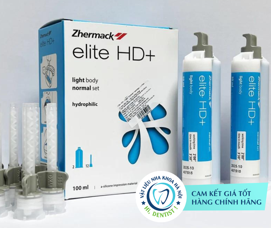 Cao su lỏng dùng súng Light Elite HD Zhermack