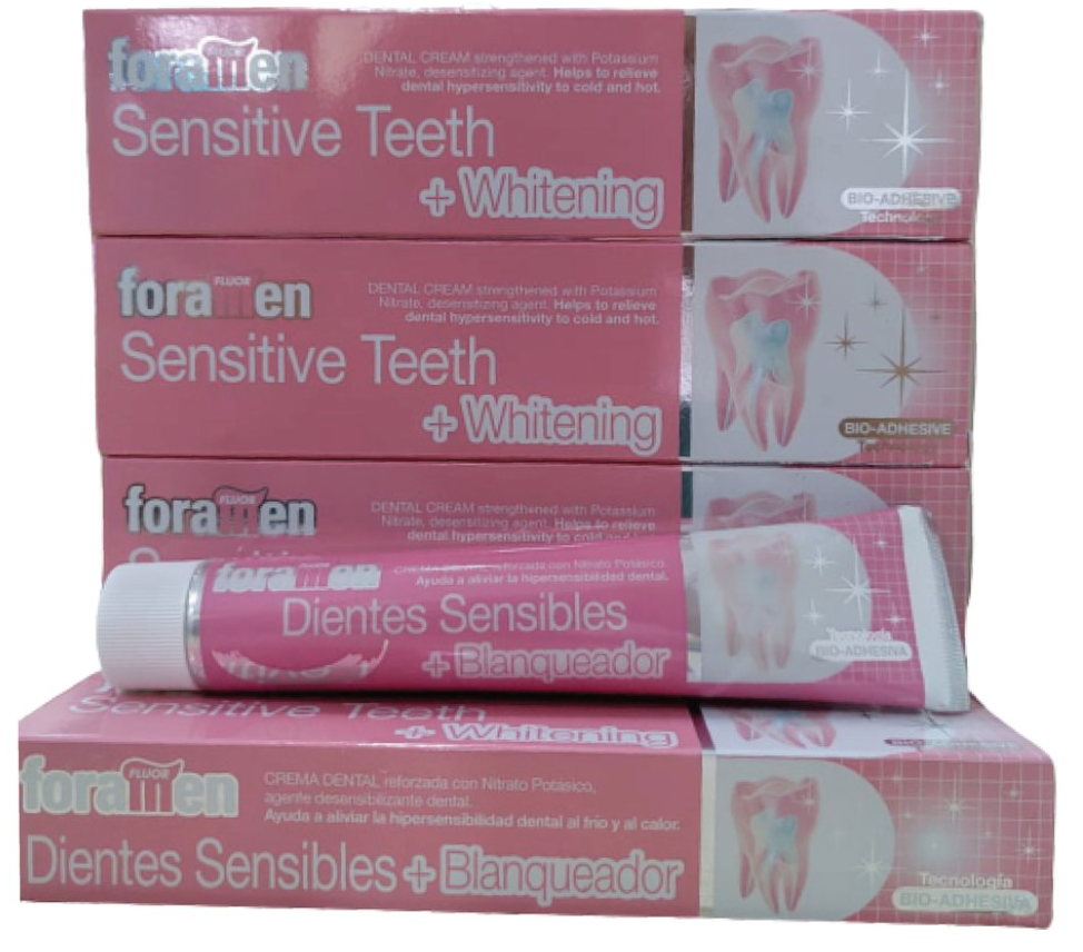 Kem đánh răng ngừa ê buốt, chống nhạy cảm và làm trắng tự nhiên Foramen Sensitive