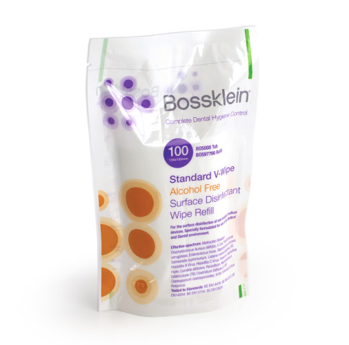Khăn giấy sát khuẩn tay khoan Bossklein